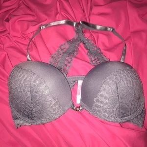 purple bra